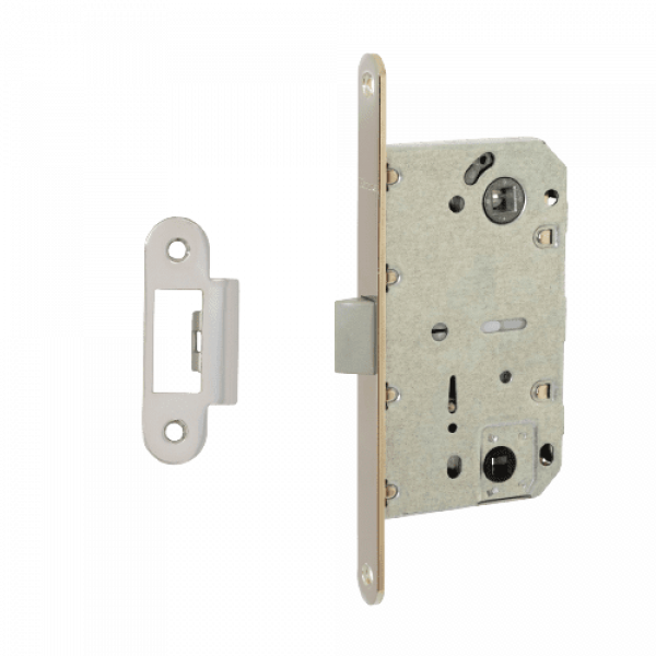 Межкомнатный механизм под фиксатор WC410B-S KEVLAR NI (никель, межос. 96 мм, бексет 50 мм)