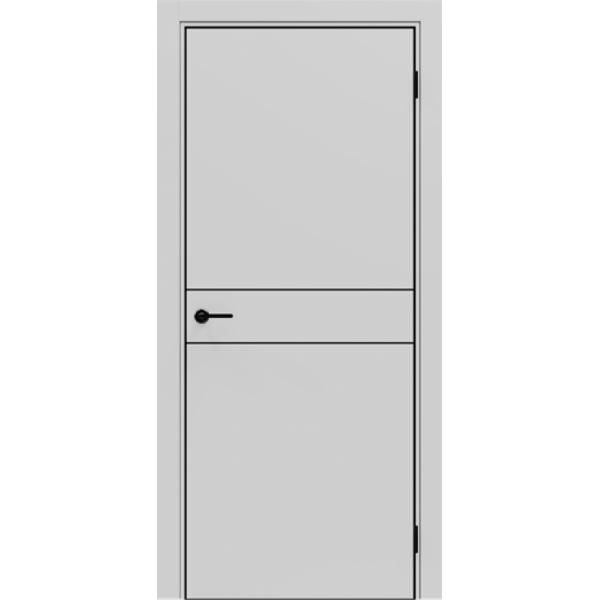 Межкомнатная дверь с экошпоном Порта-52 4AB ПП Nardo Grey